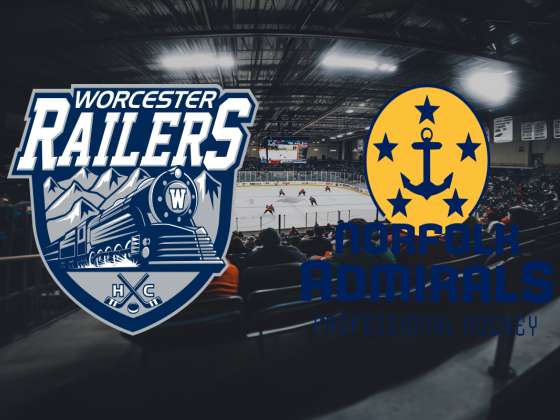 Norfolk Admirals vs. Worcester Railers